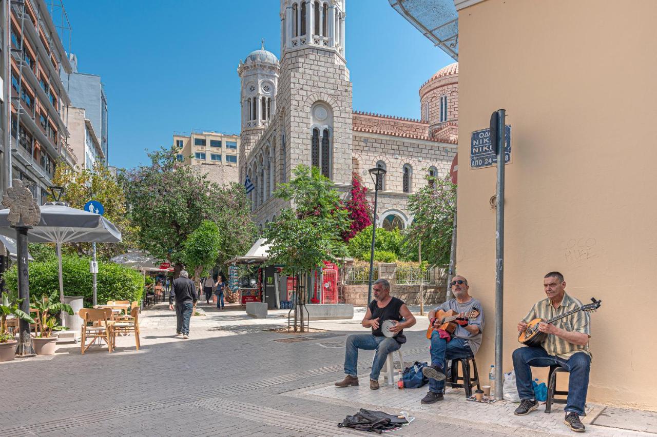 Athens Central Smart Apartman Kültér fotó